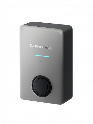 Borne de Recharge Enphase IQ EV Charger 2 - 7,4 Mono  22kW Triphasé - Gestion IA - Type 2