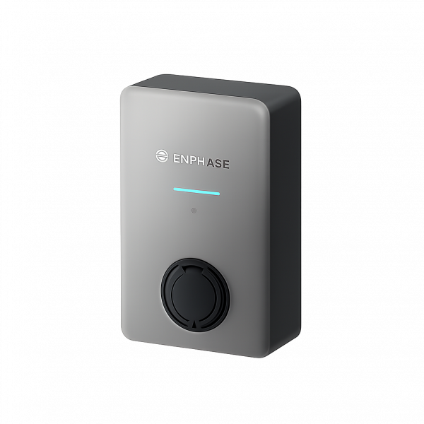 Borne de Recharge Enphase IQ EV Charger 2 - 7,4 Mono  22kW Triphasé - Gestion IA - Type 2