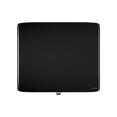 Atlantic Radiateur Verali Horizontal Noir Brillant