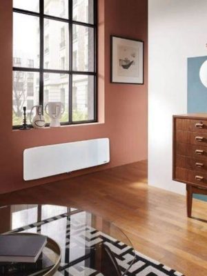 Atlantic Radiateur Verali Plinthe Blanc Brillant