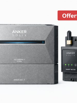 Anker SOLIX Solarbank 3 E2700 Pro – Batterie solaire intelligente et évolutive